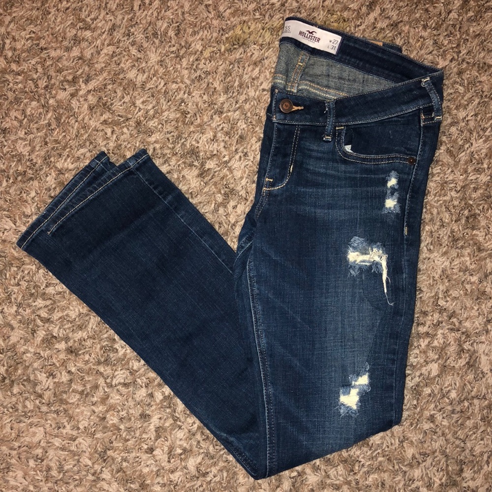 Hollister Distressed Skinny Jeans